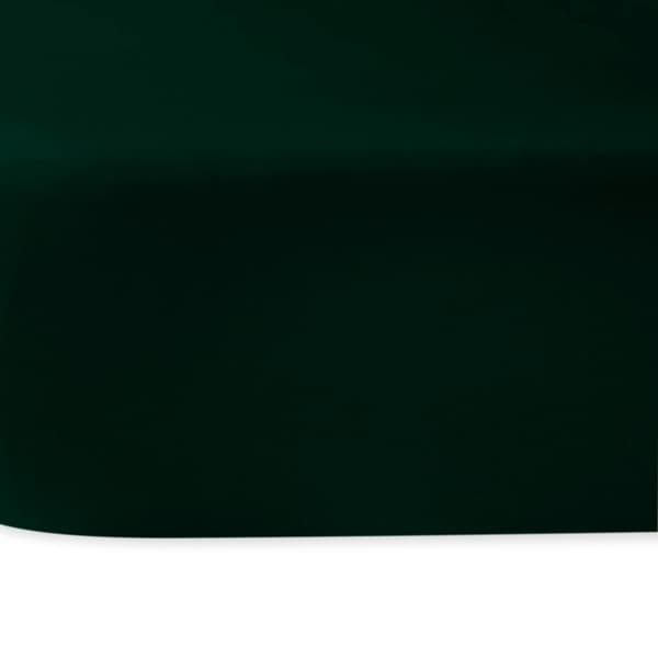 Bomullslakan 200x220 satin, mörkgrön