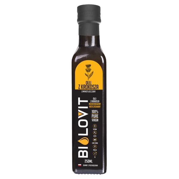 Bilovit - Kallpressad safflorolja - 250 ml