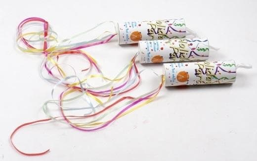 Streamers 30 farver 15x5cm konfetti