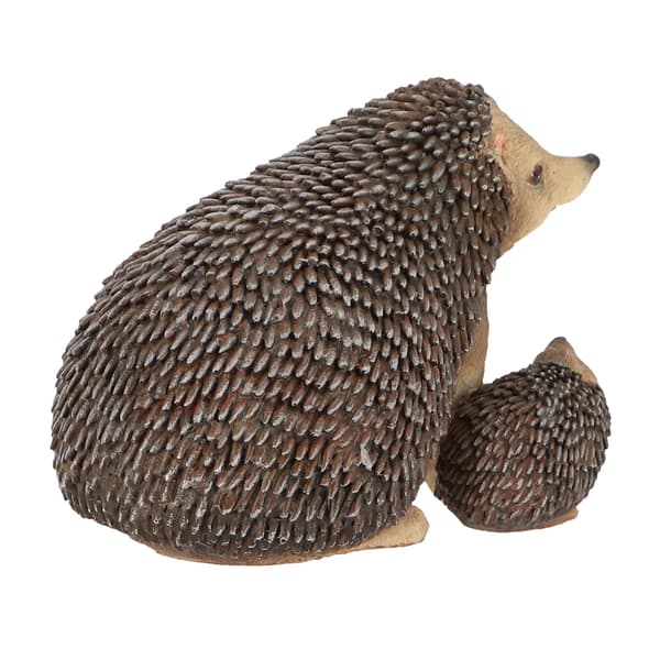 Igelkott och liten igelkottfigur, höjd 10,8 cm