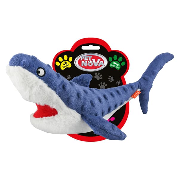 Pet Nova pehmolelu - vinkuva hai 32cm
