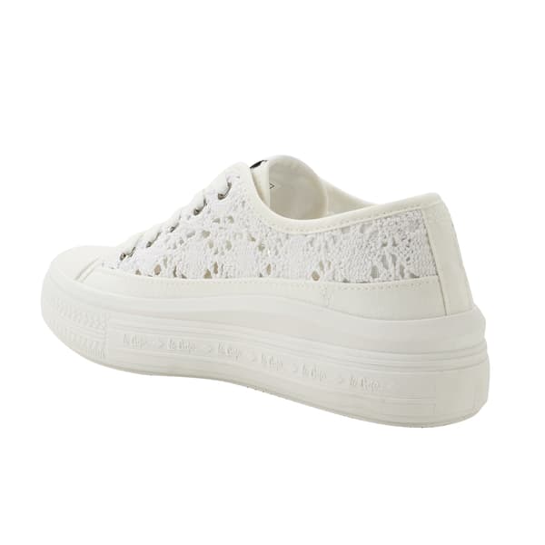 Lee Cooper Canvas White Lady [LCW-26-44-4485L] v. 40
