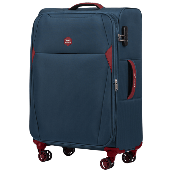 DIPPER Wings 24" BLÅ Mellem Softside Kuffert