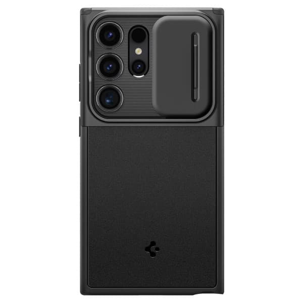 Spigen Optik Armor-cover til Galaxy S24 Ultra, sort