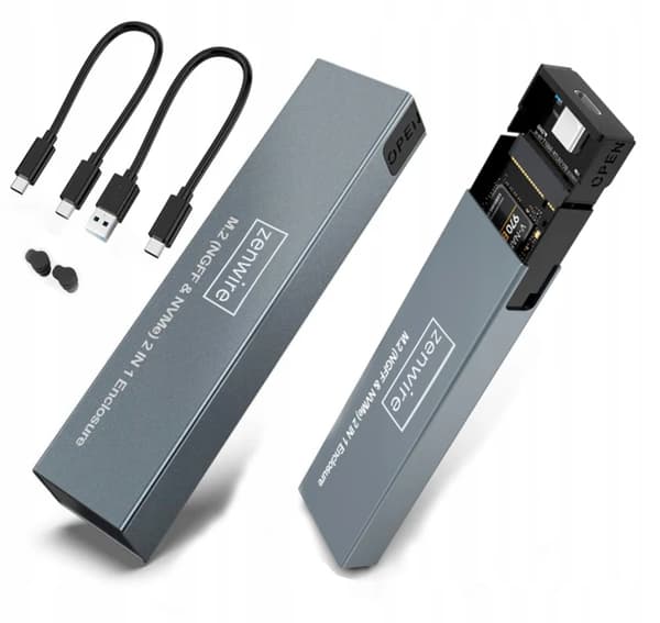 BS-2809S SSD-kaappi NVME/SATA PCIe M.2 USB-C