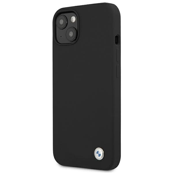 BMW Silikone Signature Logo Etui til iPhone 13 mini, Sort