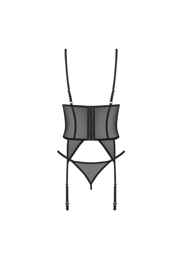 Euridia korsett och stringtrosa M/L