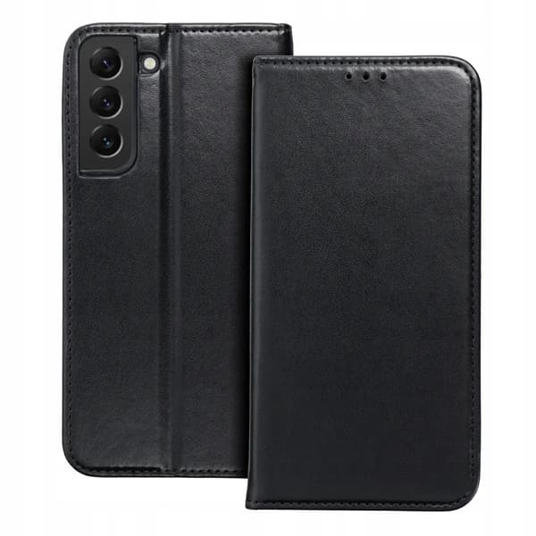 Flip cover til Samsung a50 sort + 9H GLAS