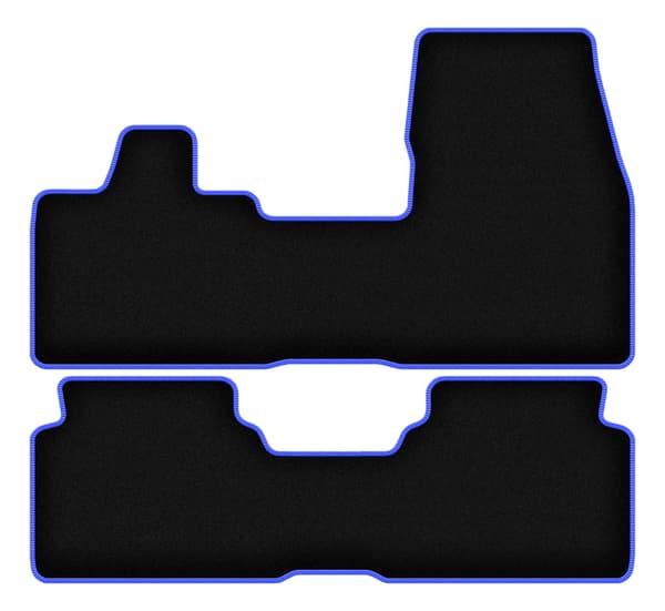 CARLUX-BLÅ bilmåtter til: BMW I3 L01 hatchback (2013-)