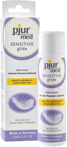 Pjur Med Sensitive Glide intimgel, mild, vattenbaserad, 100 ml