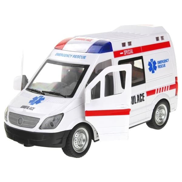 Fjärrstyrd ambulansbilljusljud