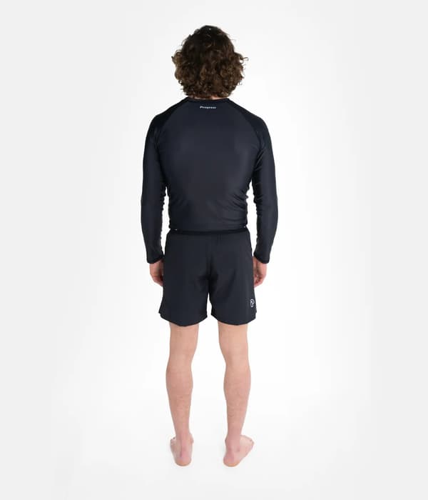 Progress Herr Rashguard Långärmad Academy Svart S