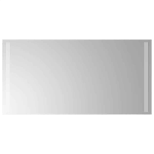 vidaXL Badrumsspegel med LED, 80x40 cm