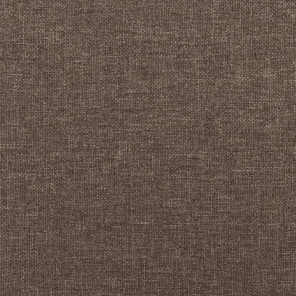 vidaXL 2-sits bäddsoffa, taupe, klädd i tyg