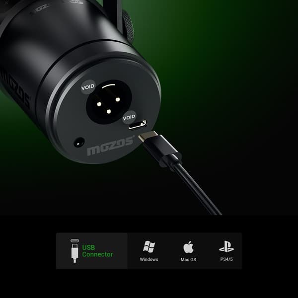MOZOS MKIT-STUDIO-PRO mikrofonsæt USB XLR