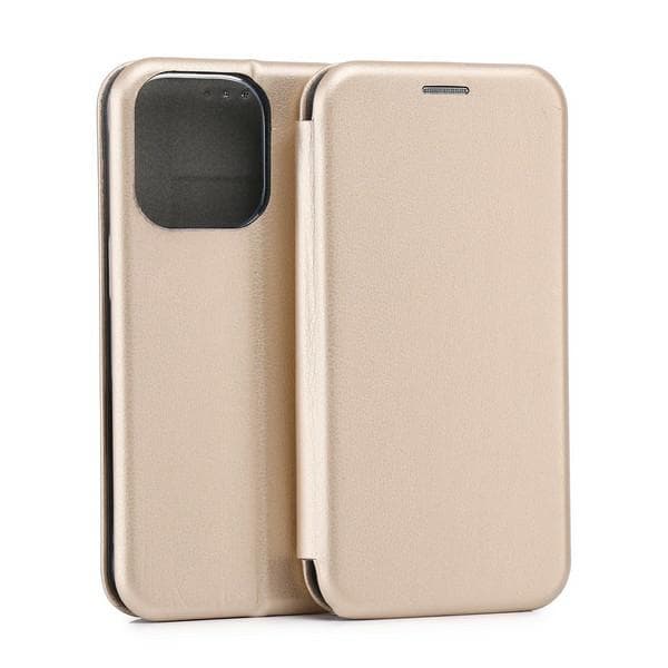 Beline Book Magnetisk Etui til iPhone 16 Pro Guld