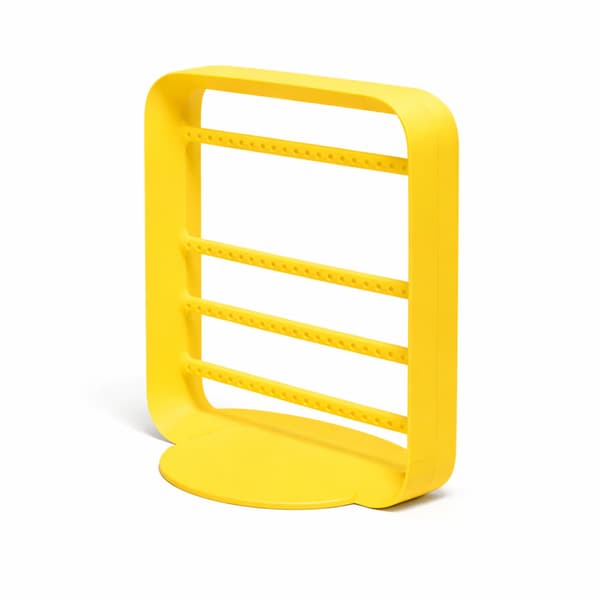 Gul øreringstativ, smykkeorganisator, displaystativ