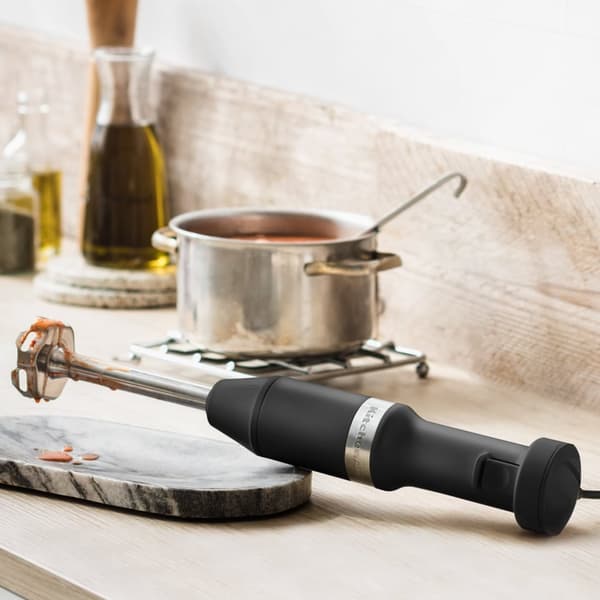 Stavblender med tilbehør 5KHBV83 KitchenAid Farve: Matsort