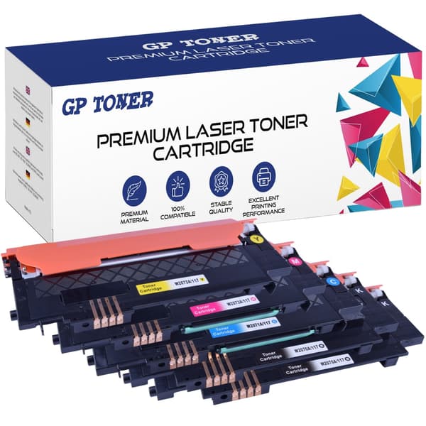 5x tonere til HP GP-H2075A MED CHIP