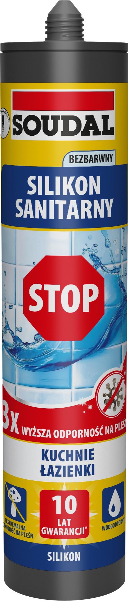Soudal Sanitär Silikon Stoppform Transparent 280ml