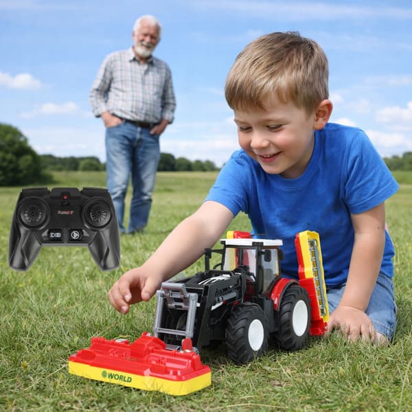 Fjernstyret LED-traktor med plæneklippere Z3241