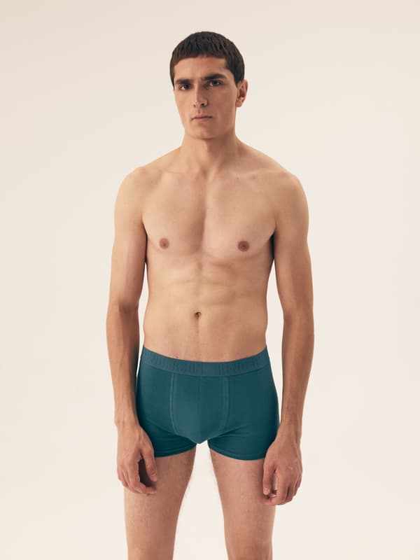 Henderson Solid 5-pak boxershorts | Marineblå, Turkis, Blågrøn 3XL