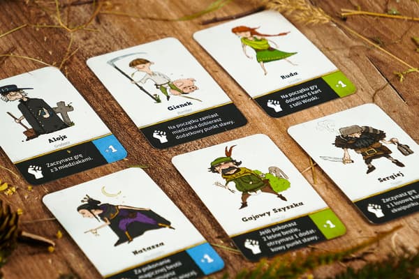 Varelser från ladan. Brädspel. Muduko