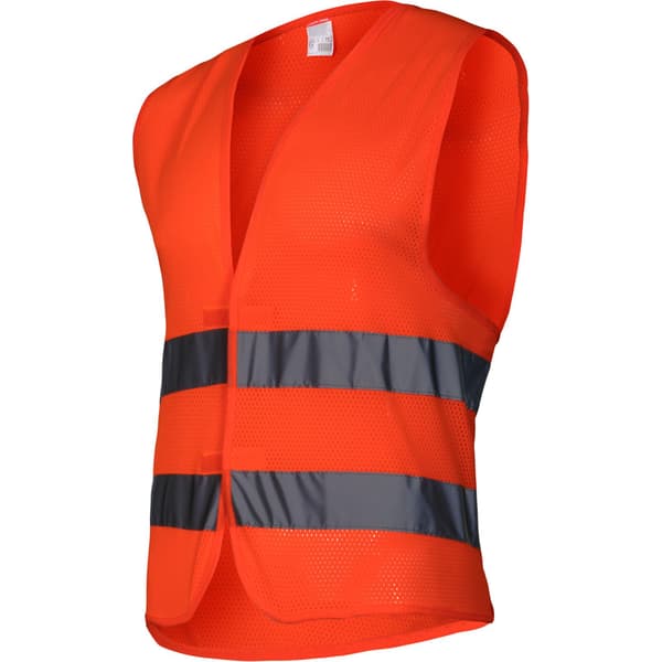Nätväst med orange reflexremmar, "2XL", Lahti