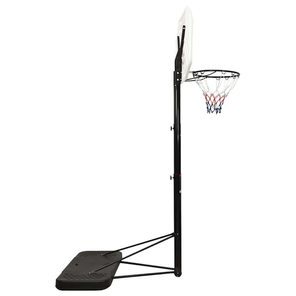 vidaXL Basketställ vit 258-363 cm polyeten