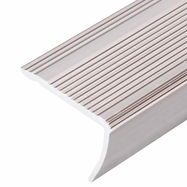 vidaXL L-formade trappnosar 5 st aluminium 90 cm