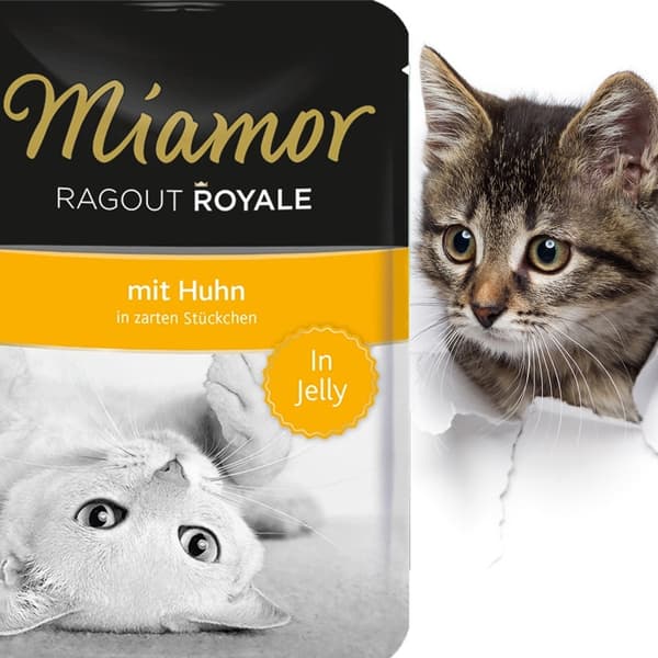 Miamor Ragout Royal - våtfoder för katter kyckling i gelé 100g