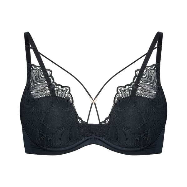 AURORA Esotiq push-up -rintaliivit | musta 75B