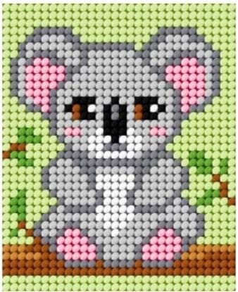 Broderi. Mit første broderi - Koala