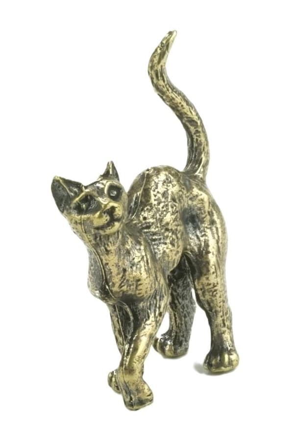 Metalfigur af ABINO-katten