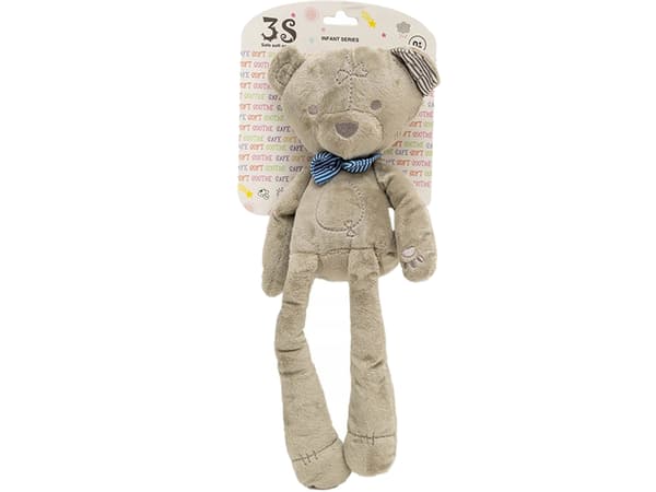 Nuttet BAMSE sensorisk maskot blød TIL at kramme 38 CM Plys