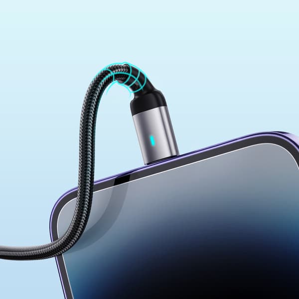 iPhone USB-C - Lightning-kaapeli A10-sarjalle 20W 1,2m musta