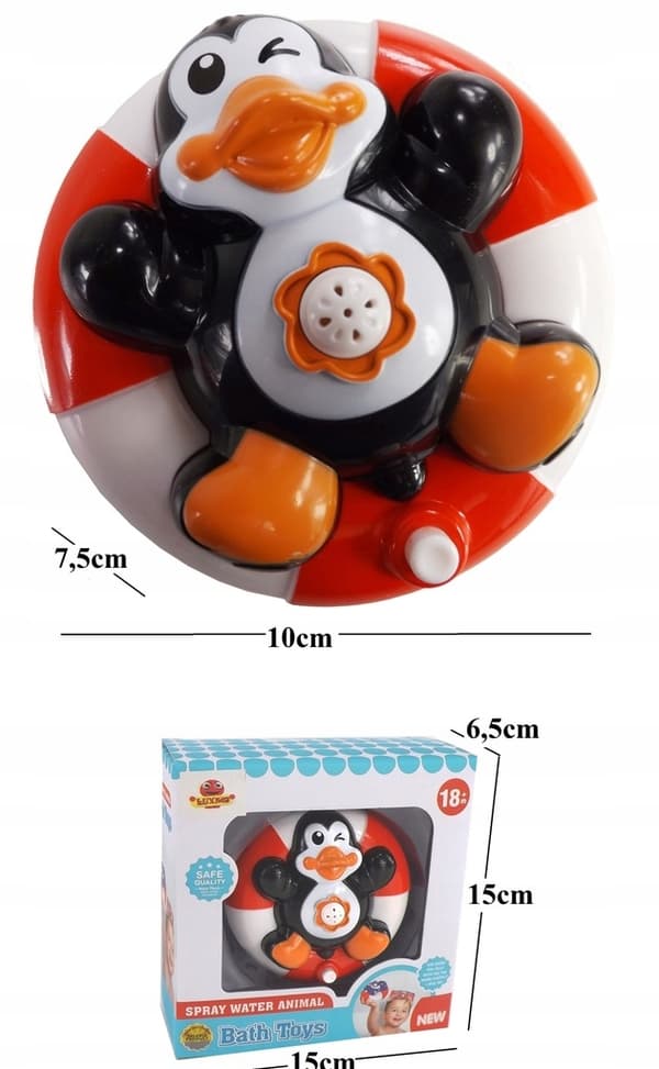 Roterende brusefontæne til badekar Penguin SL87030