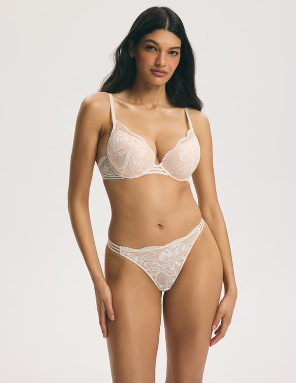 FRIDA Esotiq push-up bh | lyserød 65F