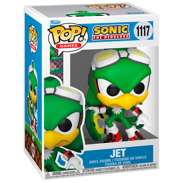 Funko POP Sonic 1117 Jet samlarfigur
