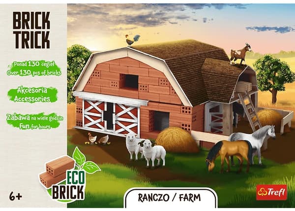Trefl Brick Trick Ranczo Ceramic Blocks (61917)