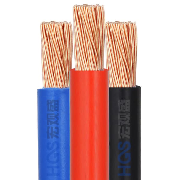 Flexibel strömkabel 450/750V LGY 2,5mm 1m - blå