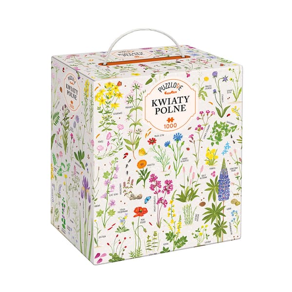 Puzzlove CzuCzu. Vilde blomster. 1000 stk.