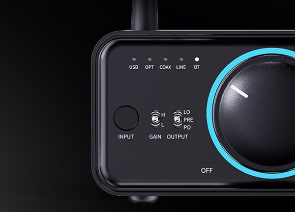 FiiO K7 BT hörlursförstärkare med DAC och Bluetooth