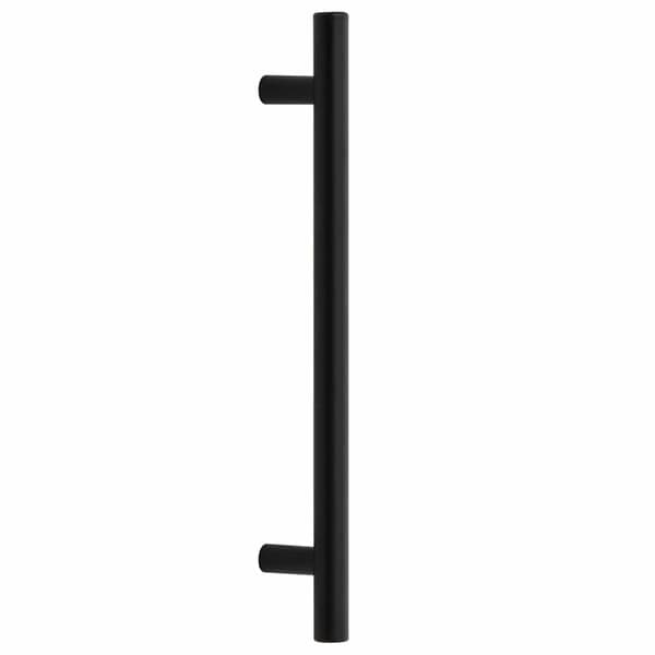 vidaXL skabsgreb 10 stk. sort 160 mm rustfrit stål