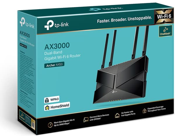 TP-LINK Archer AX53 router