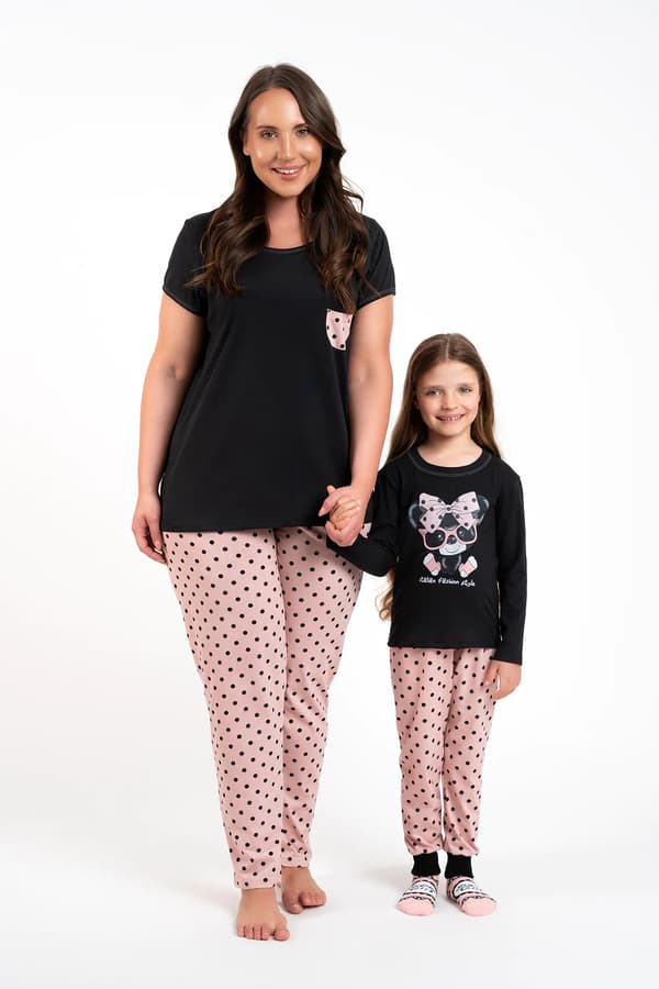 Bonilla flickpyjamas, långärmad, långbyxor, 2 år