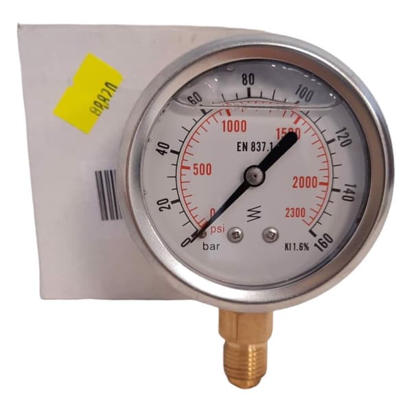 Hydraulisk tryckmätare klocka 304G, 160 bar