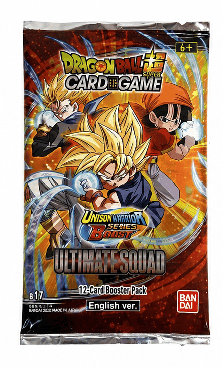Dragon Ball Super CG B17 Ultimate Squad Booster Pack-kortset (1-pack)