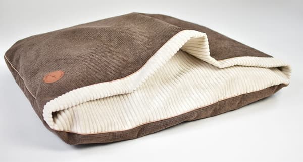 Mink NEL brun struktur + creme 100cm x 80cm