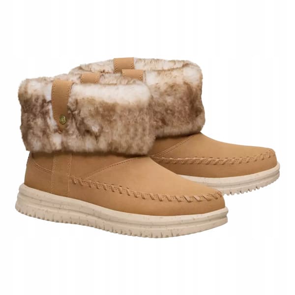 HEYDUDE CLASSIC CAMDEN CUFF COZY 44283 |39| COGNAC